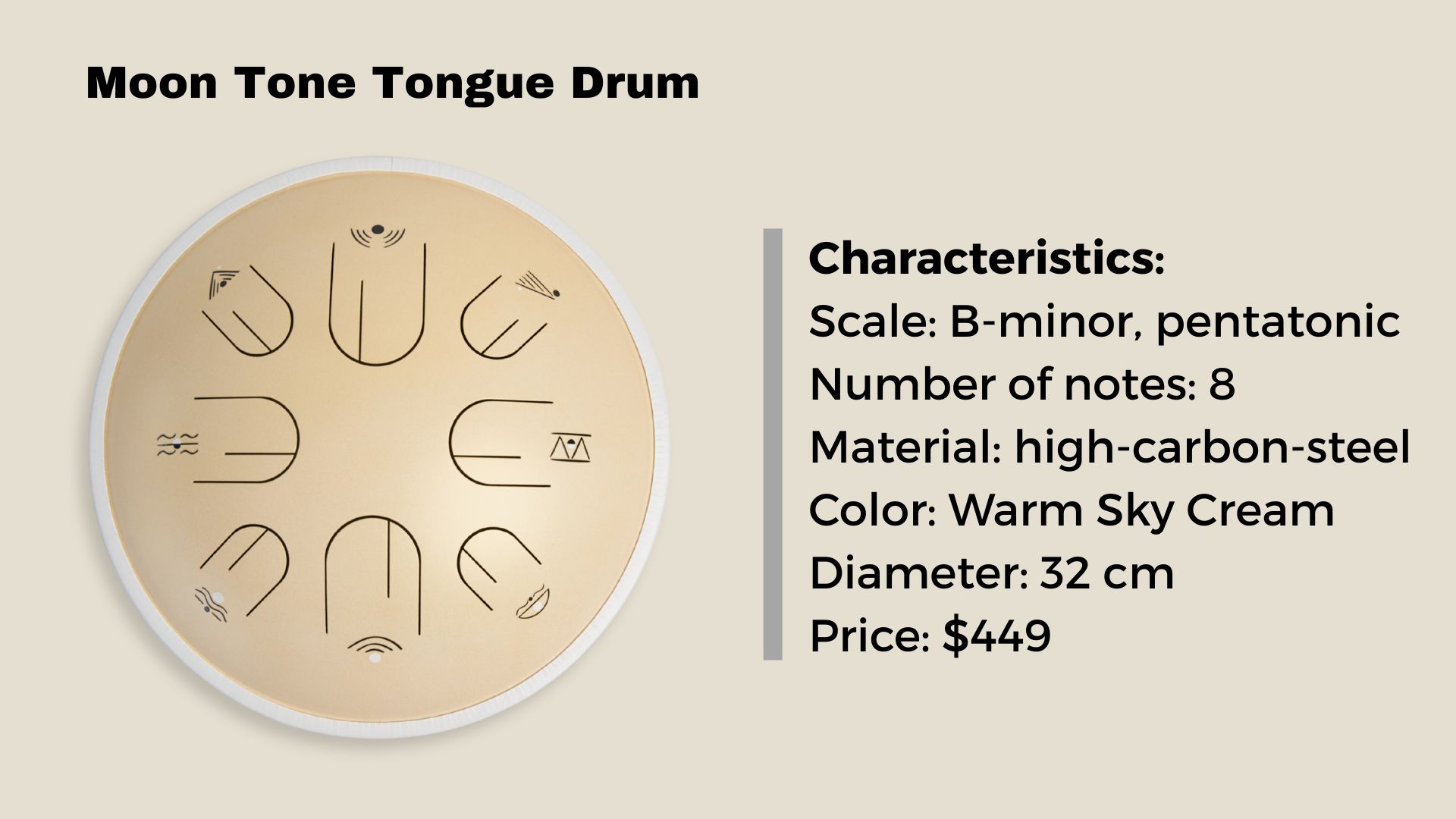 moon tone product specs
