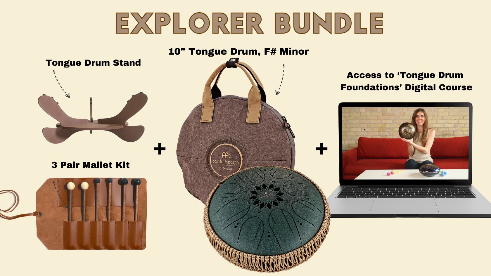 Explorer Tongue Drum Bundle