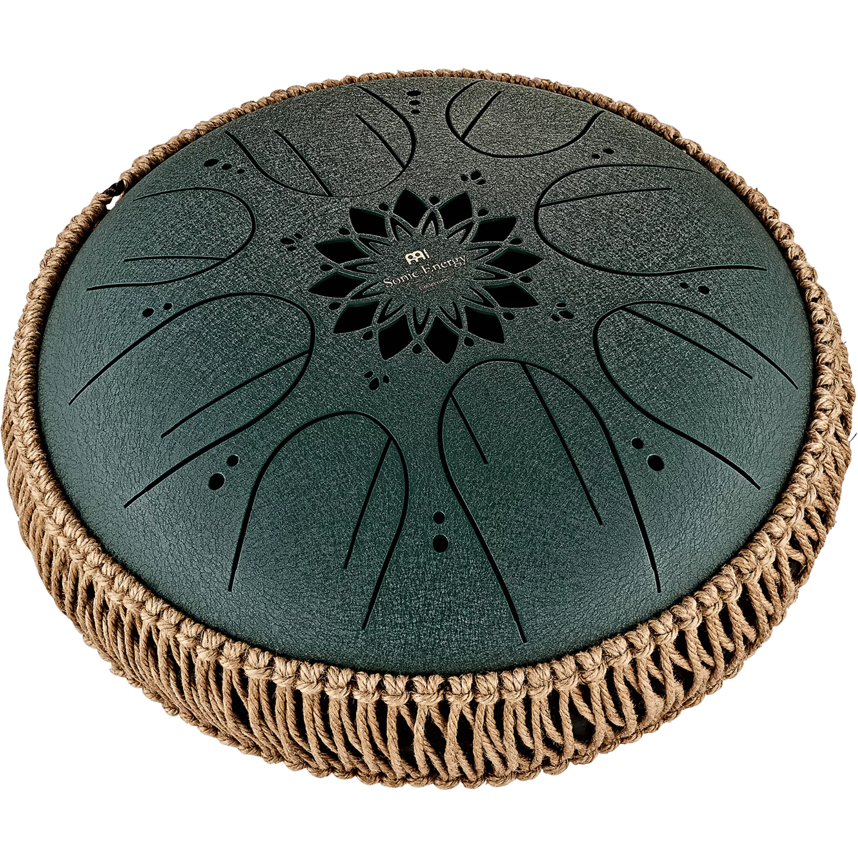 10" Medium Octave Steel Tongue Drum, F# Minor, 8 Notes, 432 Hz