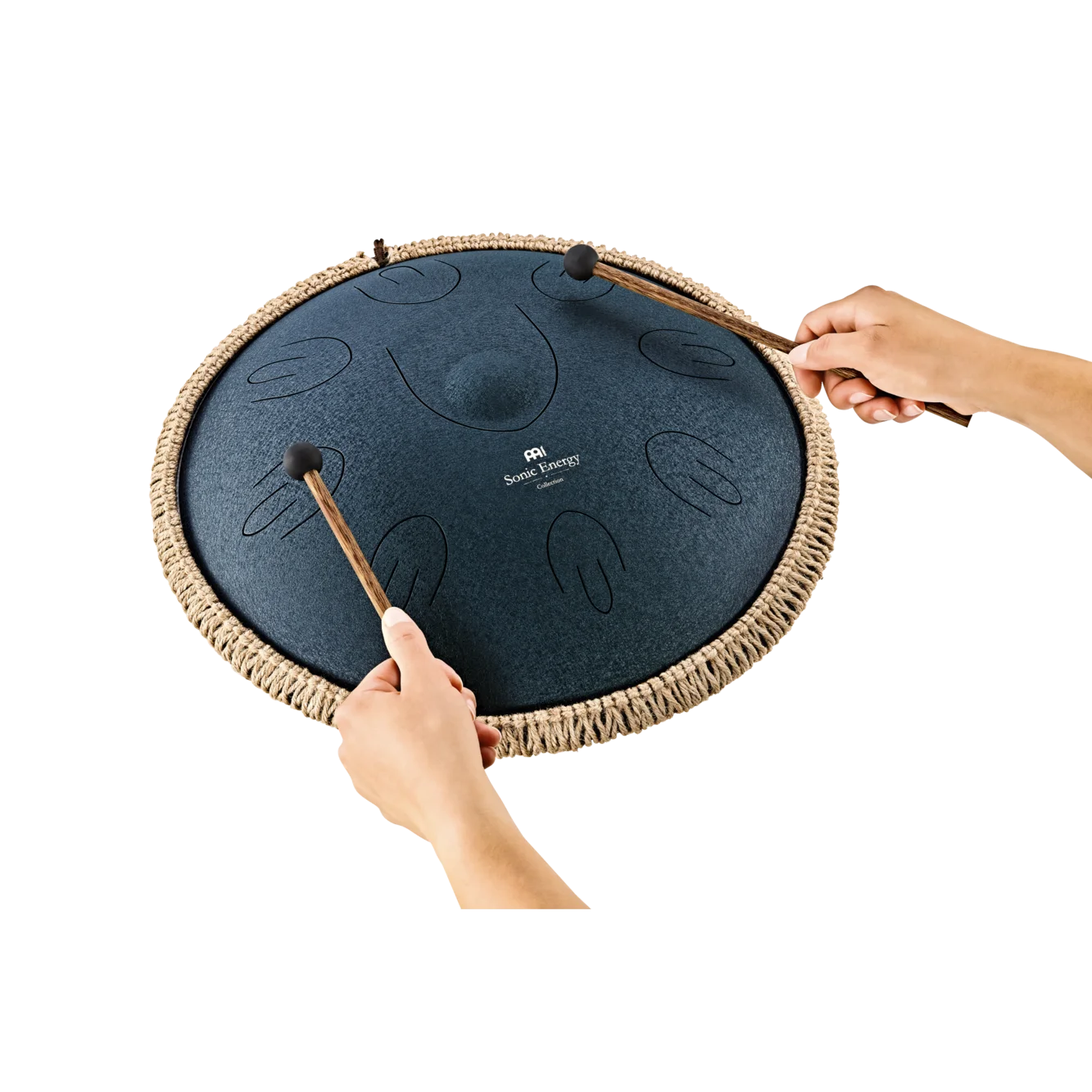 Meinl Sonic Energy 16" Octave Steel Tongue Drum with mallets
